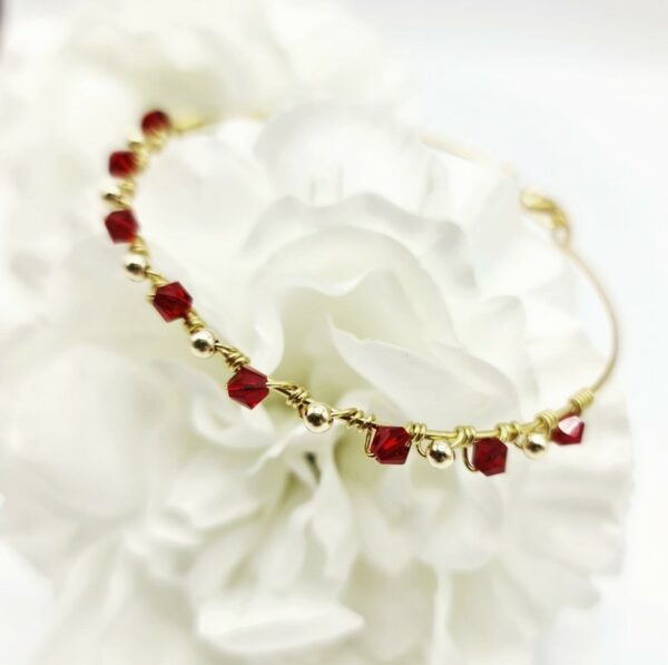 Bracelet Vivi Lady in red- L'atelier de Tya